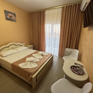 Двухместный с видом на море и балконом