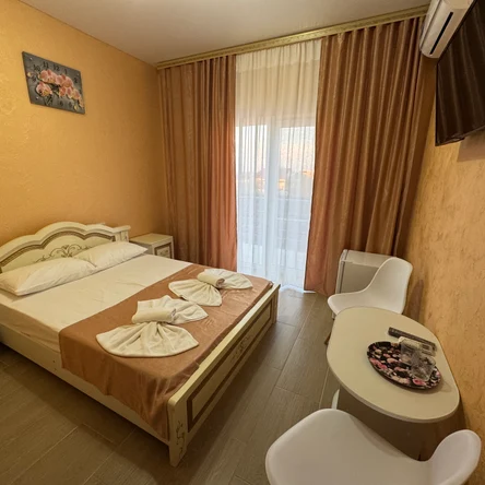 Двухместный с видом на море и балконом