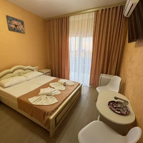 Двухместный с видом на море и балконом